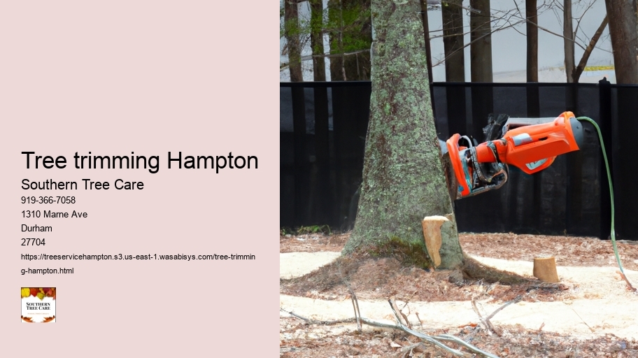tree trimming Hampton